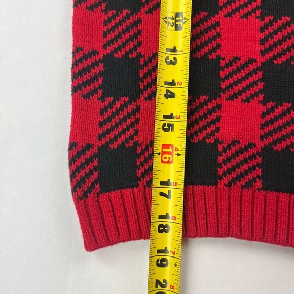 Epic Threads Heart Sequin Checkered‎ Long Sleeve Sweater Girls Size 6 NWT - Picture 7 of 7